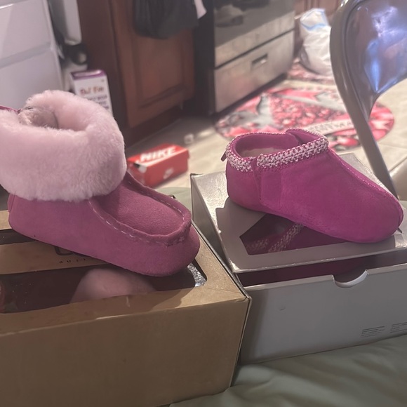 UGG Pink Booties in box (BOTH included ) - Picture 3 of 5